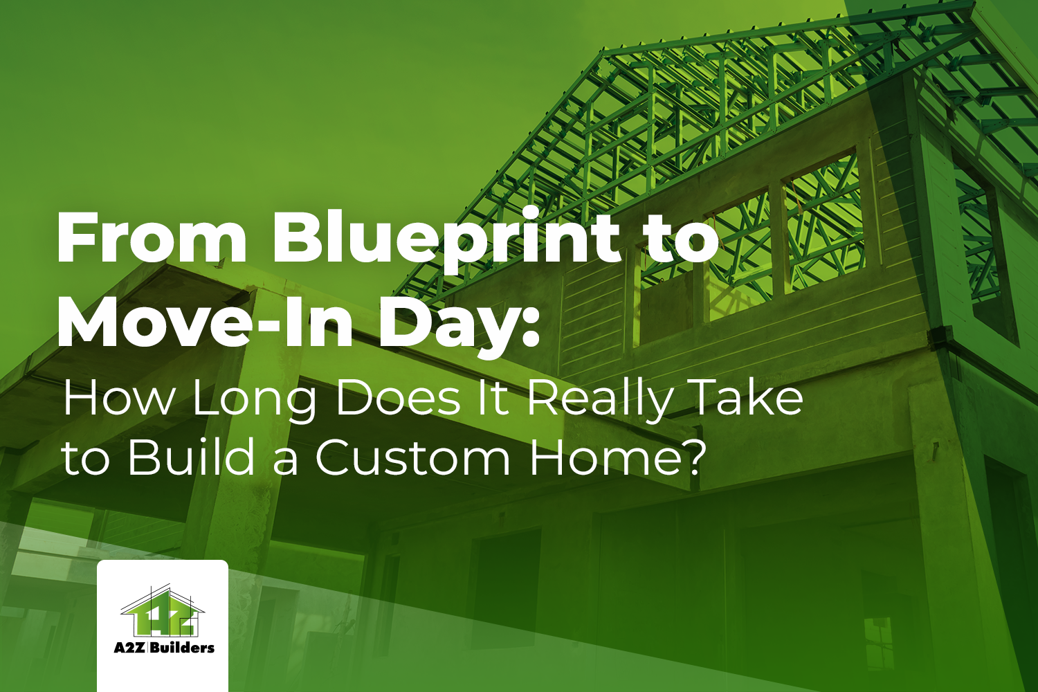 How long does it take to build a custom home?