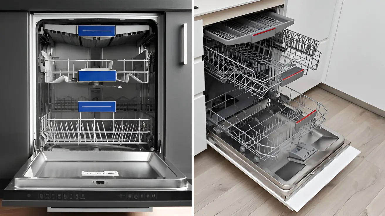 types of dishwashers