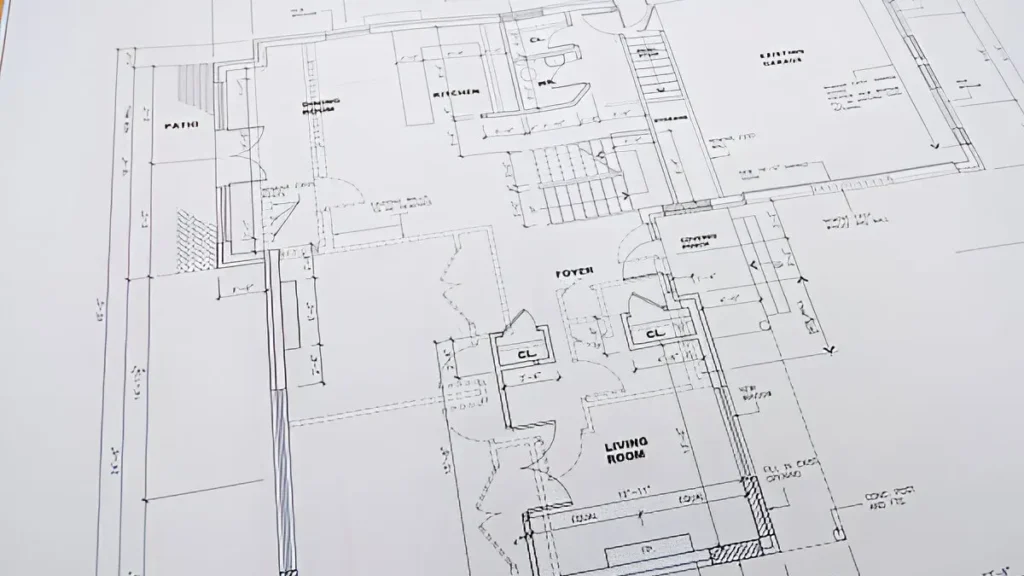 home permit sketch